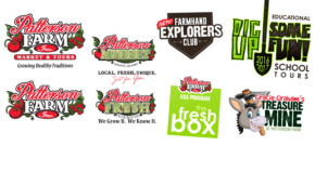 Patterson Farm Logos and Branding Patterson Farm logo examples