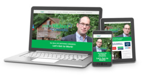 Walser for Congress Campaign Website Walser for Congress Campaign Website displayed on desktop, tablet, and mobile